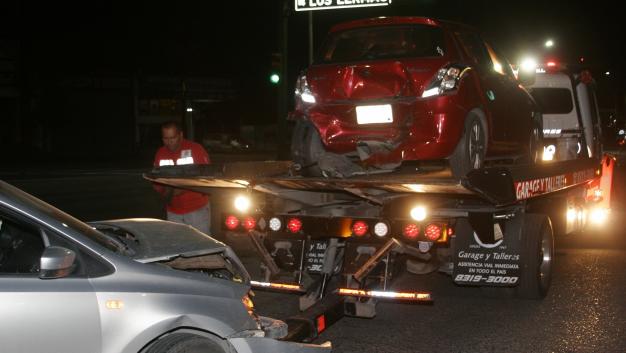 El accidente ocurrió en el cruce de la avenida Juárez y la calle Zertuche. 