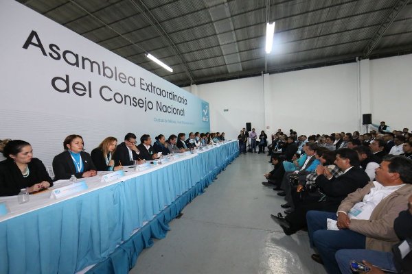 La Asamblea votó a las 21:52 horas y por unanimidad quedó aprobado el convenio de coalición 