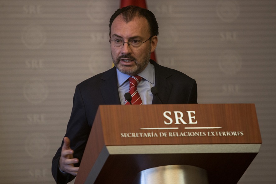 El canciller Luis Videgaray.