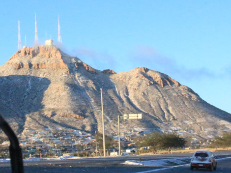 El frente frío 16 traerá agua nieve y nieve en la zona fronteriza, principalmente en Ciudad Juárez, Janos, Sueco y Villa-Ahumada, Chihuahua capital.