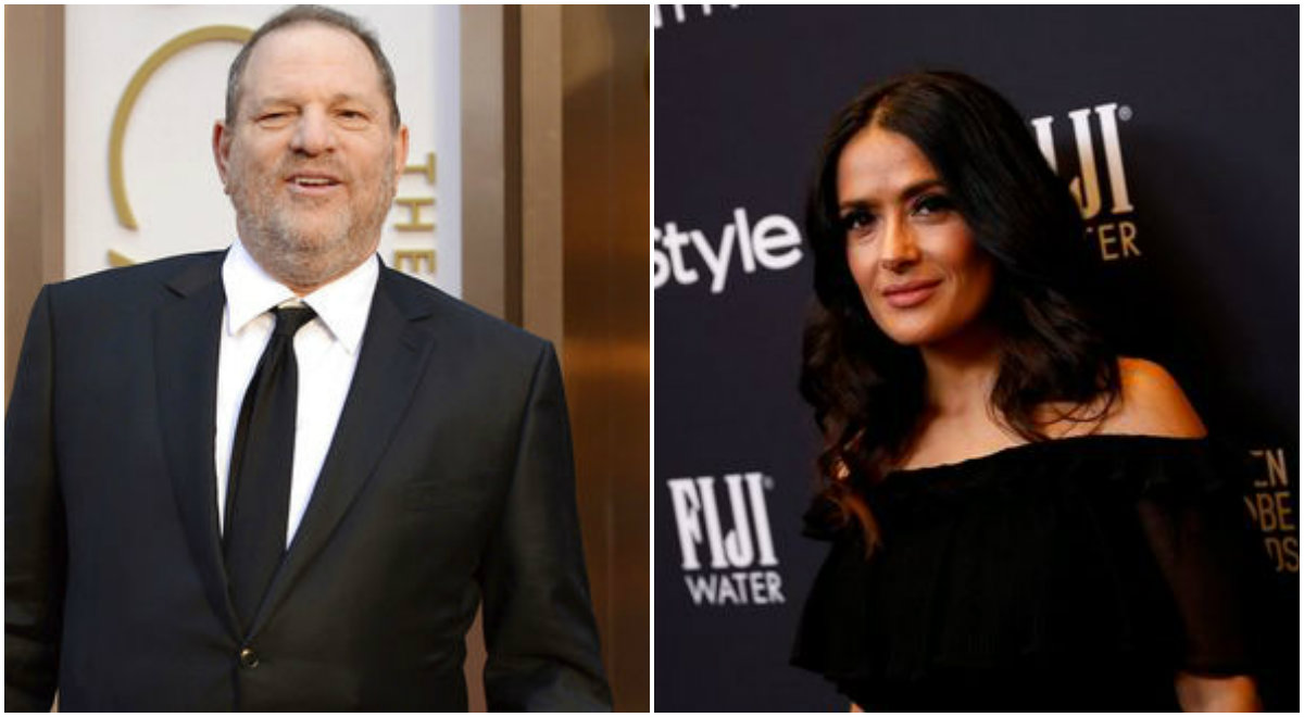 Harvey Weinsten niega acusaciones de Salma Hayek.