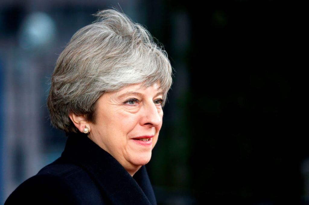 La primera ministra británica, Theresa May.
