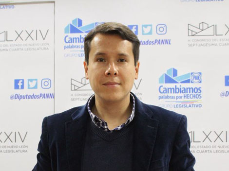 Daniel Carrillo, legislador del PAN.