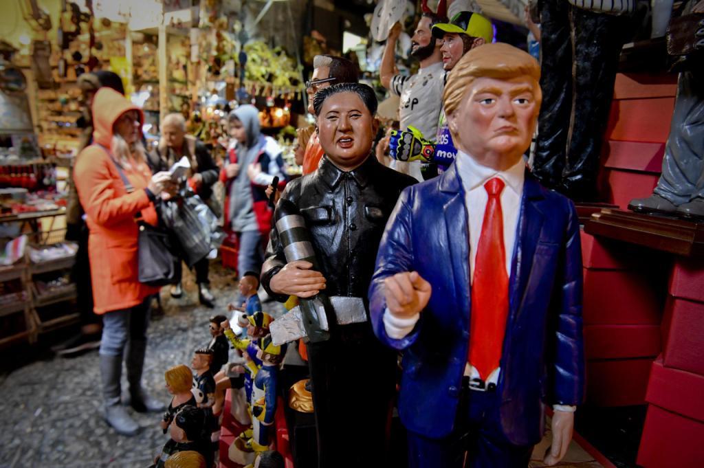 Las figuras de los líderes mundiales fueron creadas como broma.