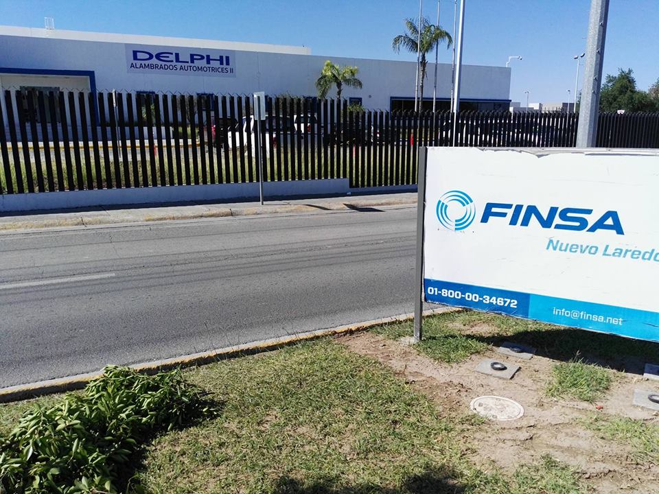 Parque Industrial Finsa en Nuevo Laredo.