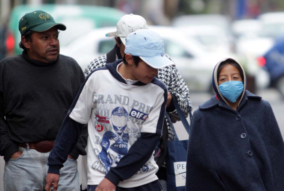 El Servicio Meteorológico Nacional pronostica temperaturas bajas.