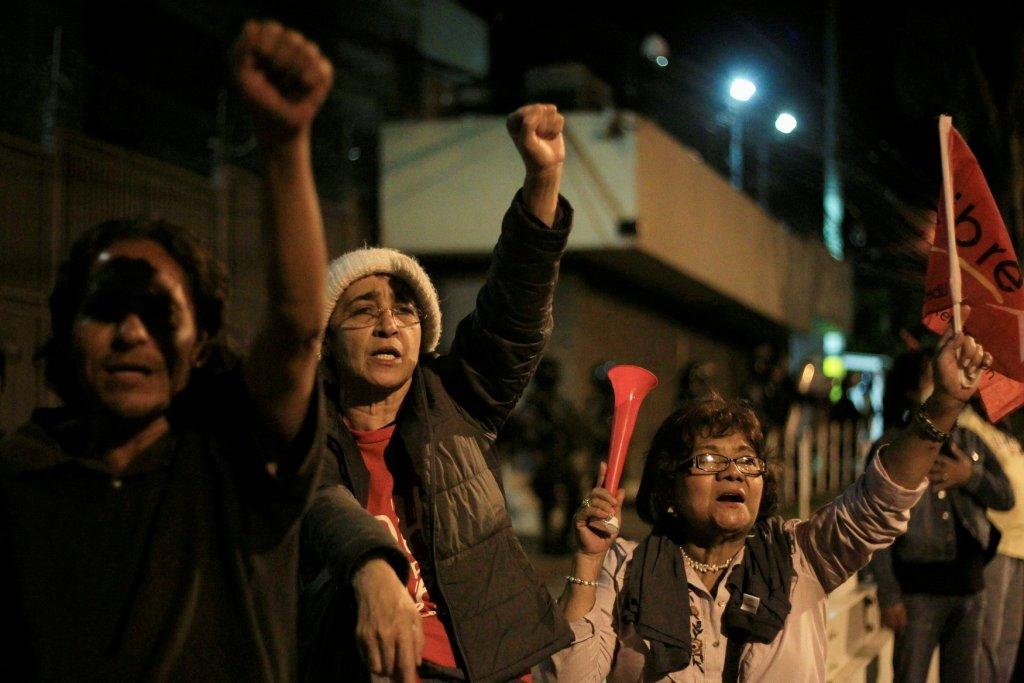 El candidato opositor Salvador Nasralla aseguró que "hubo fraude antes, durante y después de las elecciones".