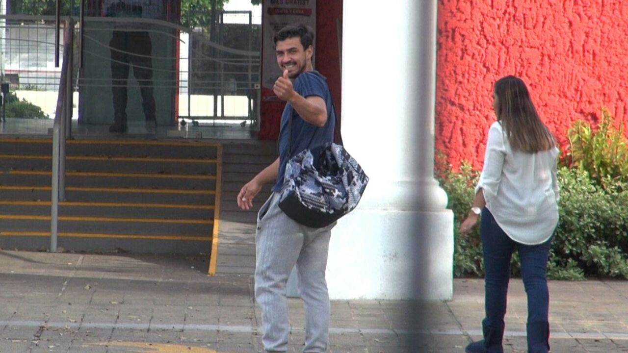 Oswaldo Alanís entrenó por separado en las instalaciones de San Rafael este lunes. 