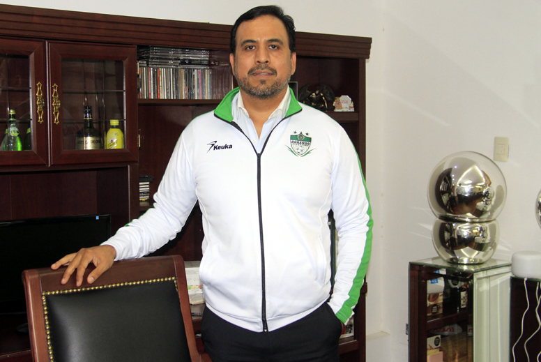 Ciro Castillo, presidente del equipo Alacranes de Durango de la Segunda Divisón Premier. 
