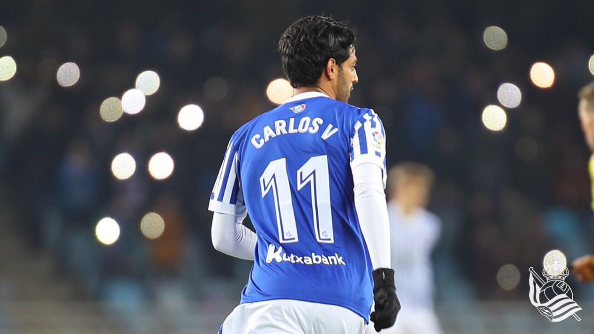 Carlos Vela jugó su último partido con la Real Sociedad