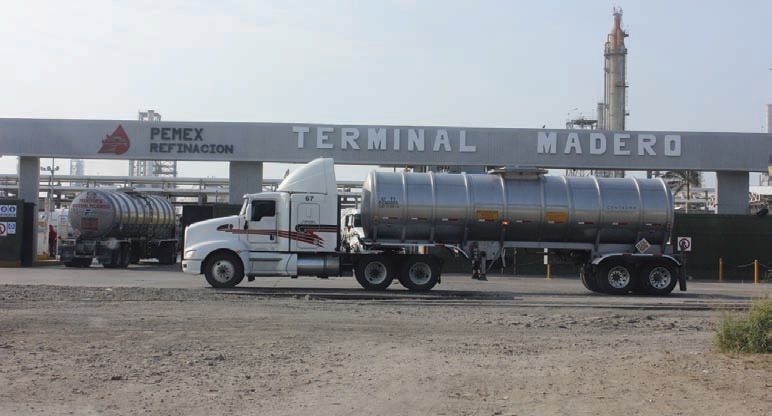 Se espera que la terminal de almacenamiento de gasolinas en Ciudad Madero registre más entradas y salidas de pipas.