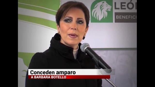 Conceden amparo a Bárbara Botello contra la PGJE