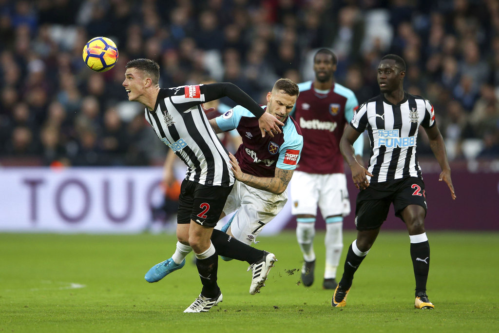 El West Ham cayó contra el Newcastle United