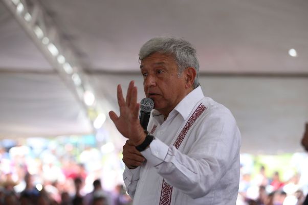 Andrés Manuel López Obrador sólo descansará el 25 de diciembre.