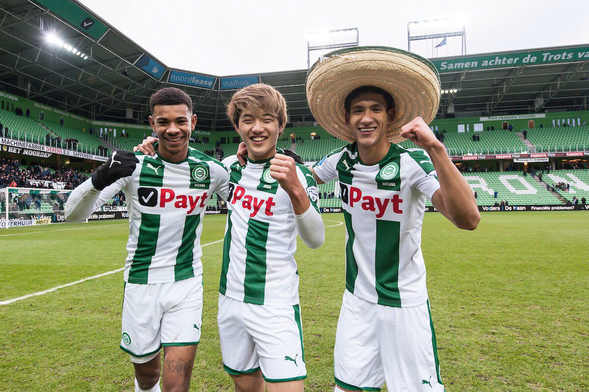 Carlos Antuna tuvo minutos de juego en la victoria del Groningen