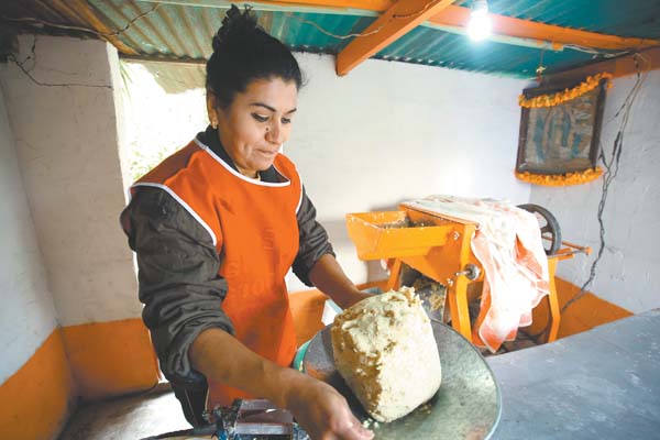 Doña Ofelia Roque Martínez tiene 40 años con el negocio.