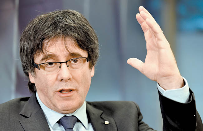 El político catalán ofreció una entrevista a la agencia Reuters. 