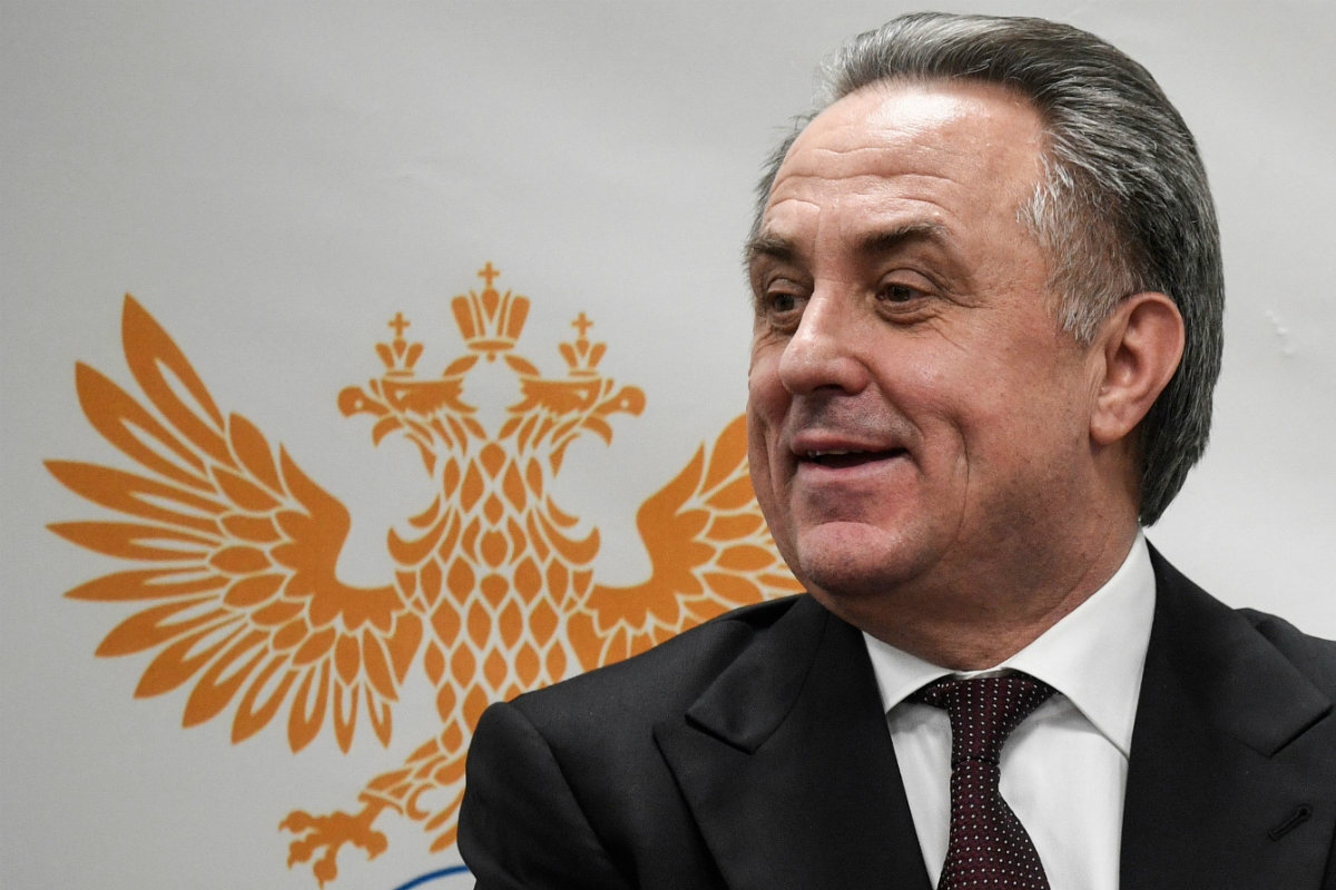 Vitali Mutko dejó de manera temporal su puesto