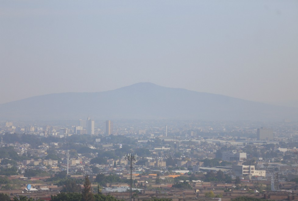 Ayer lunes fue activada la contingencia atmosférica fase 1 en Las Pintas.