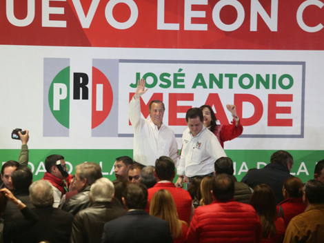 Meade manifestó que Nuevo León recuperó la seguridad gracias a la intervención del Ejército y la Marina.