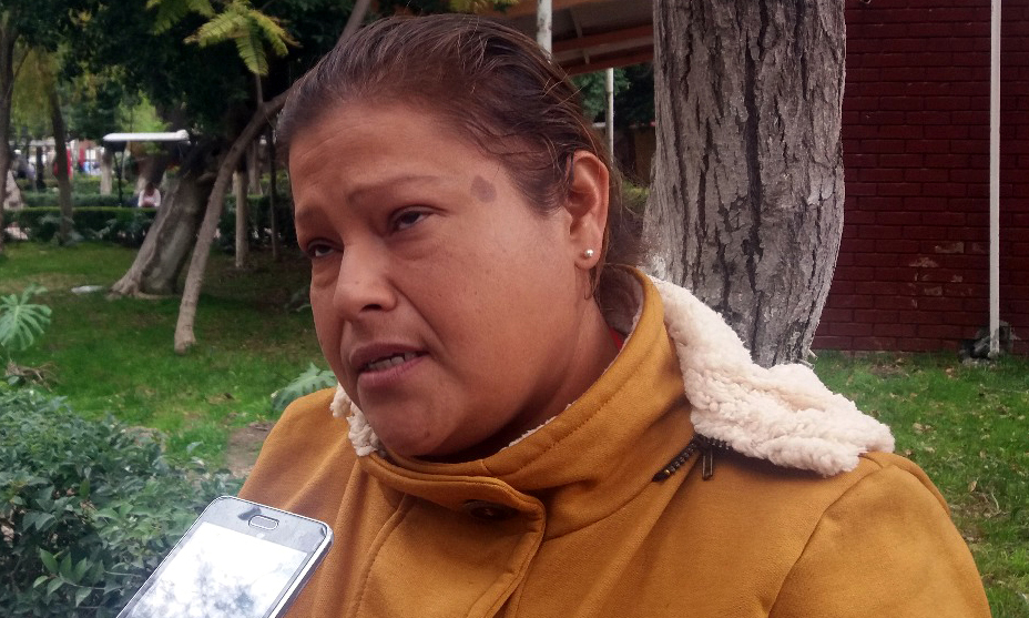 Imelda Rodríguez encabezó el grupo de demandantes. 