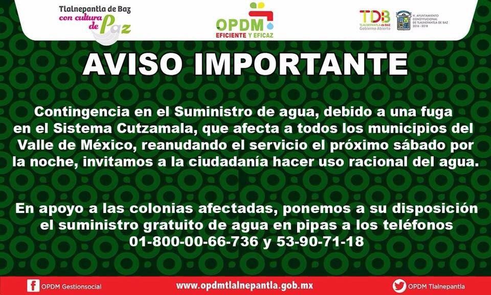 Aviso. 