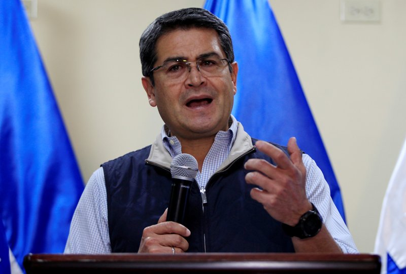 Juan Orlando Hernández fue declarado ganador de las presidenciales entre acusaciones de fraude.