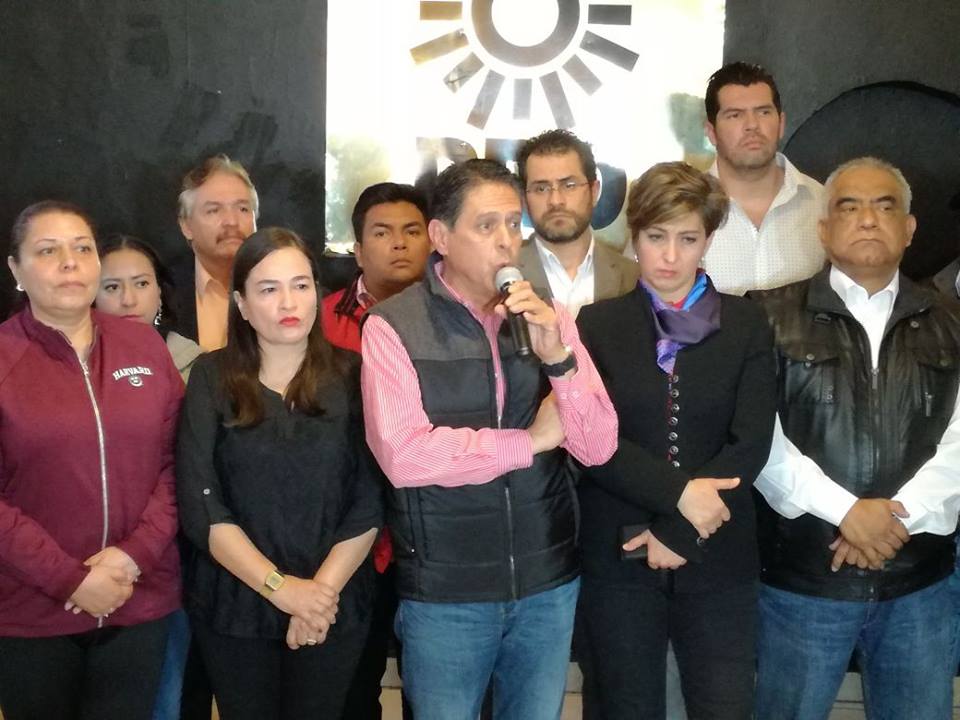 Los perredistas condenaron el homicidio del diputado Saúl Galindo Plazola.
