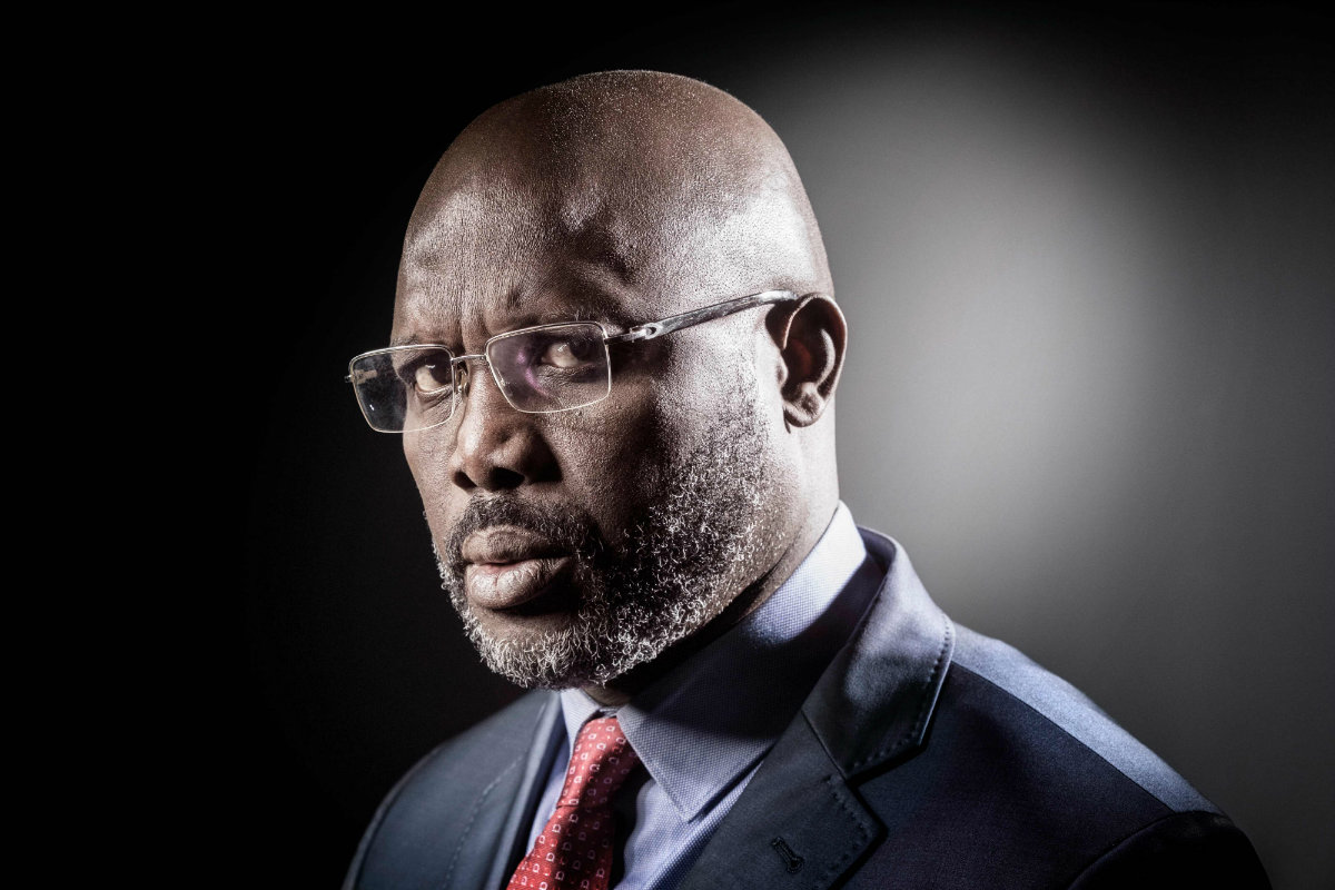 George, presidente electo de Liberia