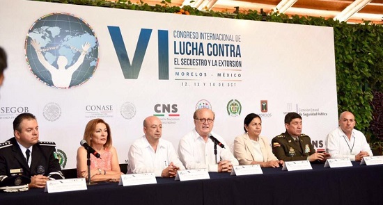 Reunión del gobierno de Morelos con la organización Alto al secuestro.
