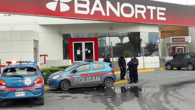 Se presume que el delincuente podría haber asaltado otros bancos anteriormente.