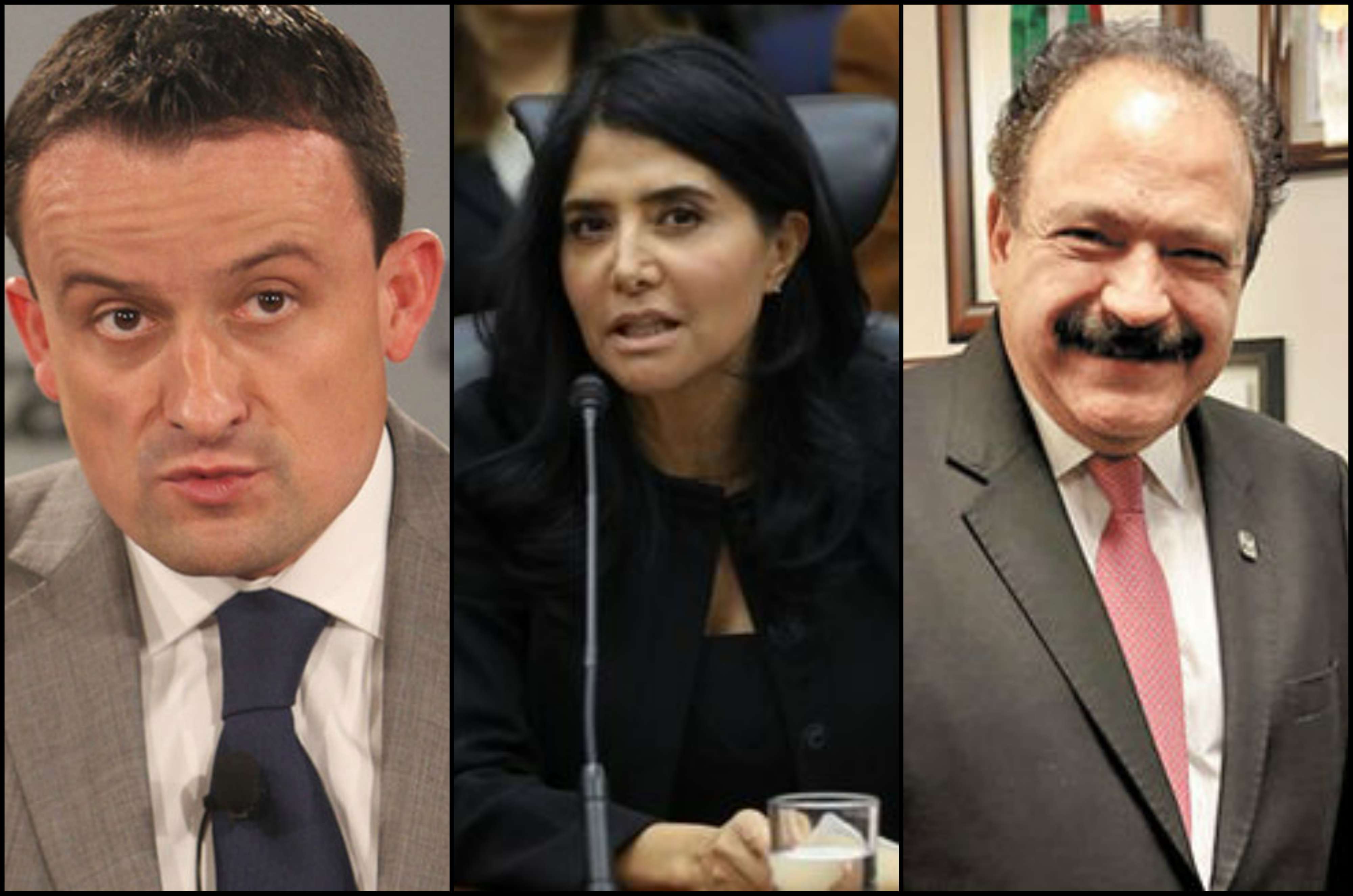 Los precandidatos mandaron sus buenos deseos a los capitalinos para este 2018.