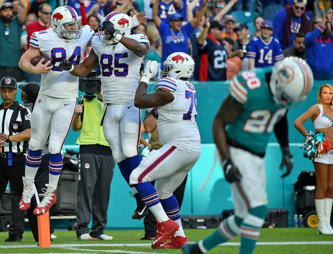 Los Bills derrotaron a los Dolphins en la última semana de la campaña 2017 de la NFL