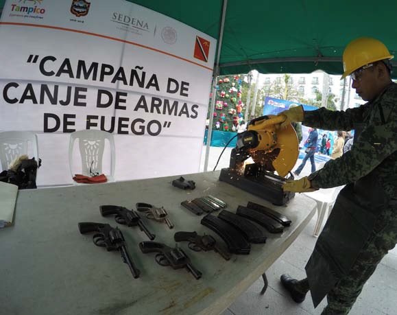 La Sedena reporta que los tamaulipecos registran hasta 1 mil pistolas al año, casi todas para caza deportiva.