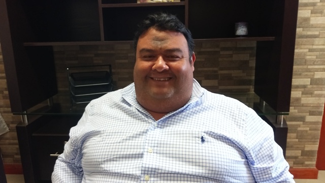 Adrián Domínguez, alcalde de Tampico Alto.