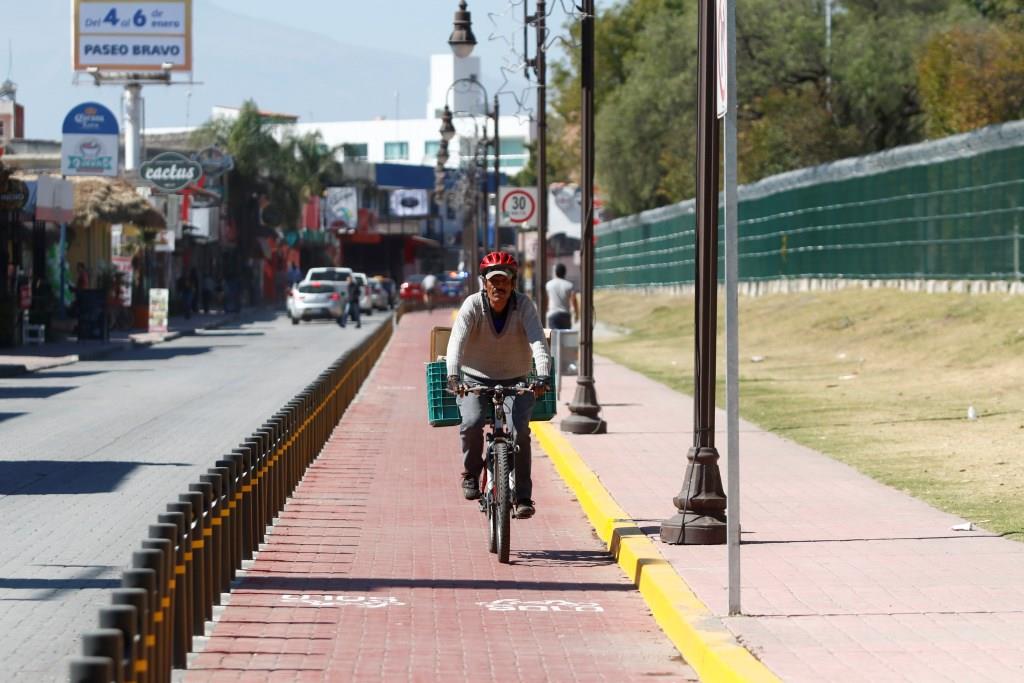 El ayuntamiento municipal de Puebla privilegiará construcción de ciclovías en 2018.