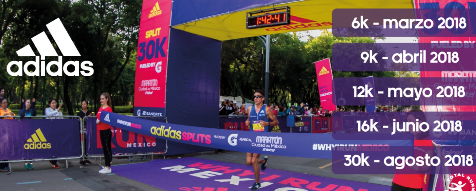 Se esperan los Splits de Adidas rumbo al Maratón de la Ciudad de México 