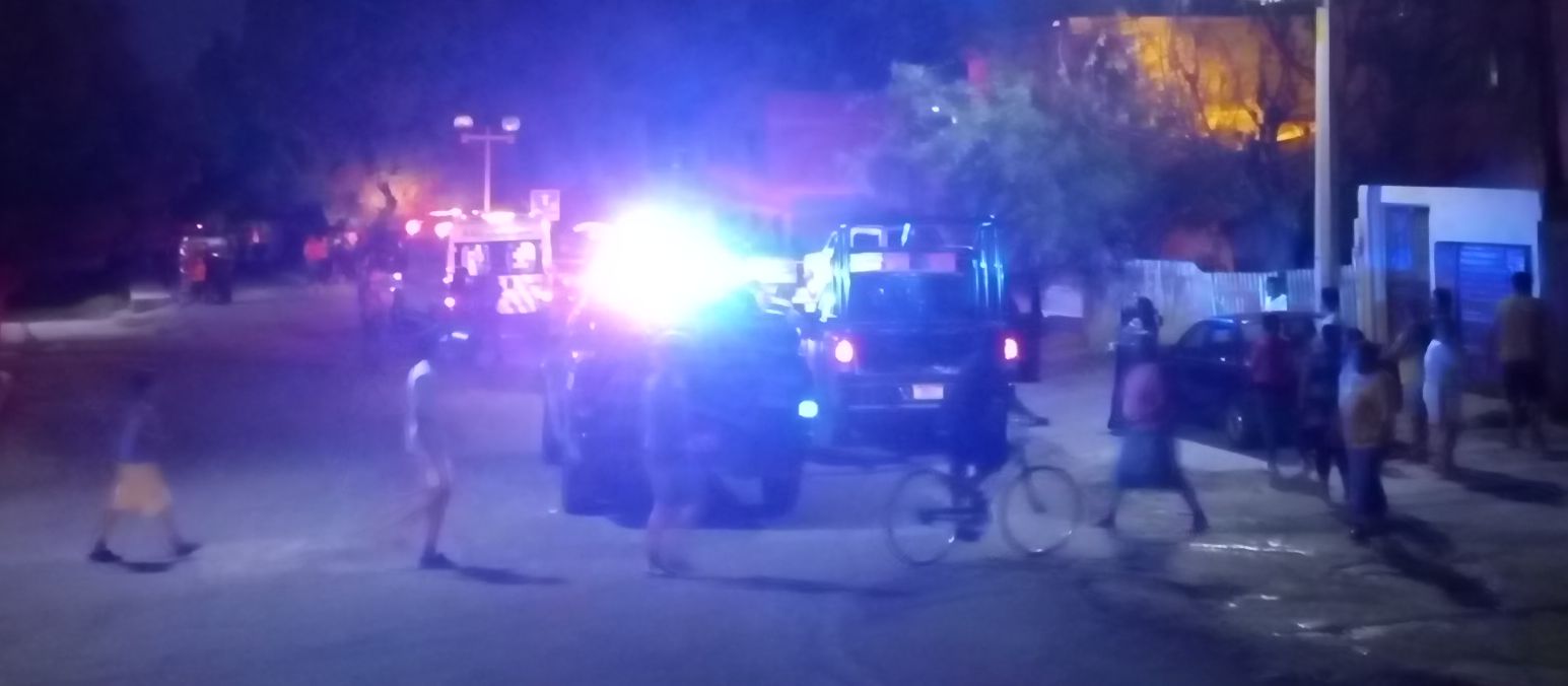Los hechos ocurrieron en las calles Banco Algodonero entre Peltres y Calabazas.