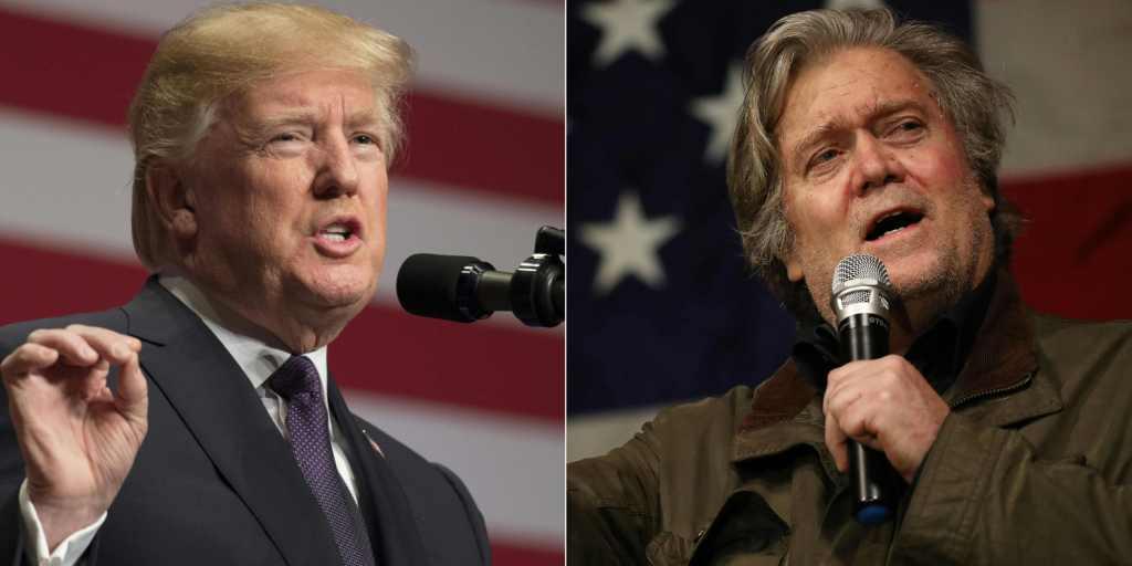 Donald Trump retiró del Consejo de Seguridad Nacional a Steve Bannon.