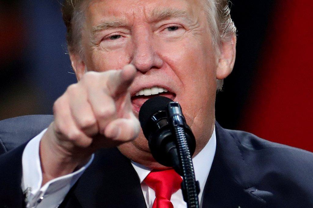 El presidente de Estados Unidos, Donald Trump. 