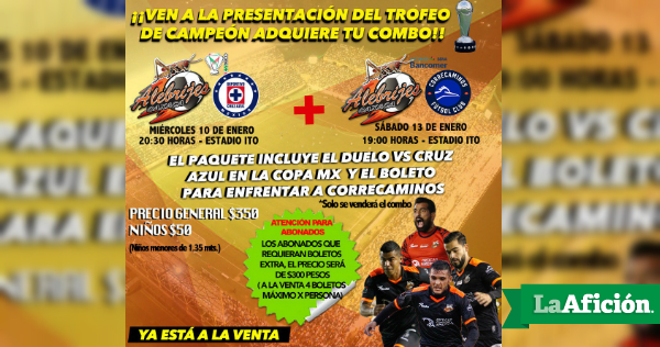 Alebrijes lanza promoción para debut en 2018 