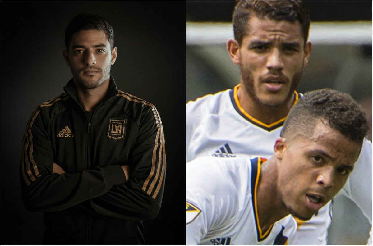 Carlos Vela, Jonathan y Giovani dos Santos
