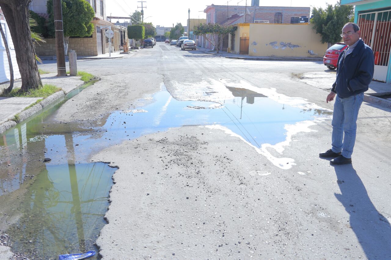Este problema persiste desde la última lluvia en Torreón.