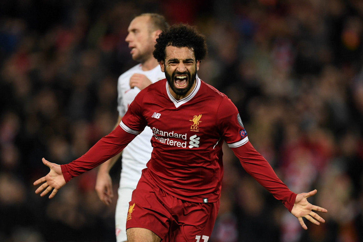 Mohamed Salah, delantero del Liverpool