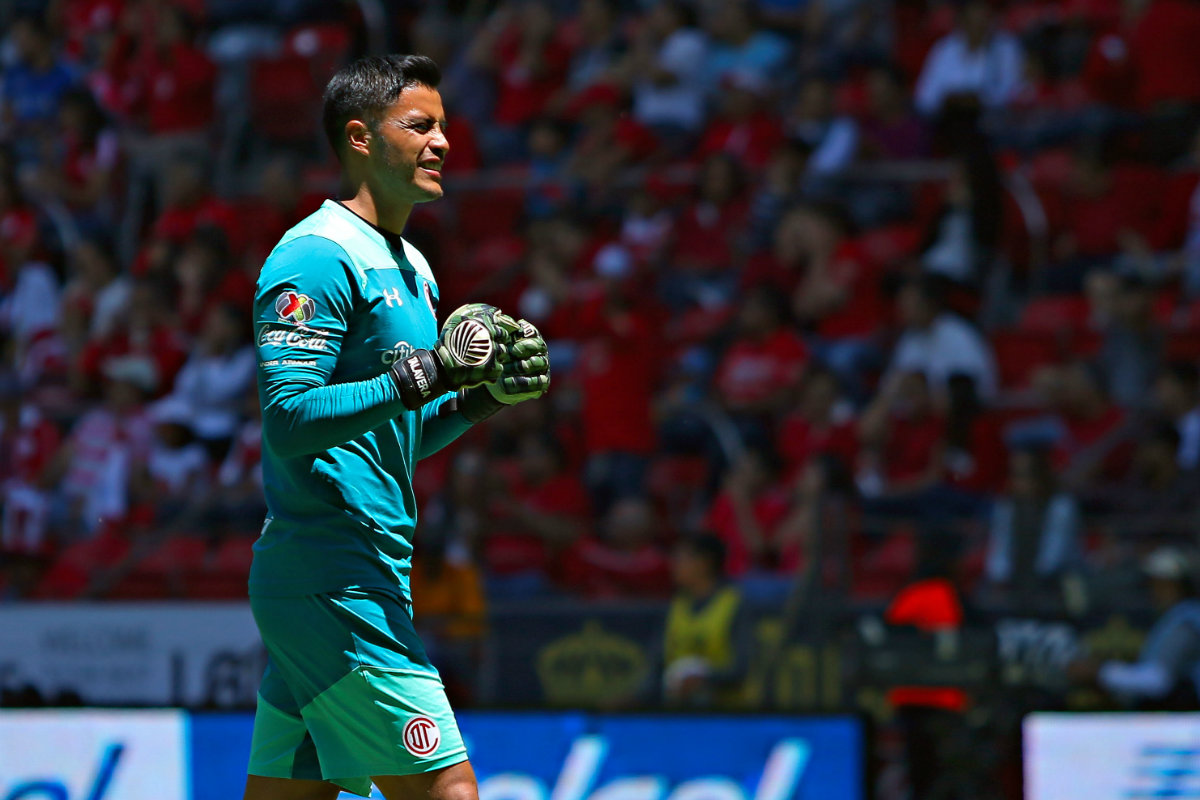 Alfredo Talavera, portero de Toluca