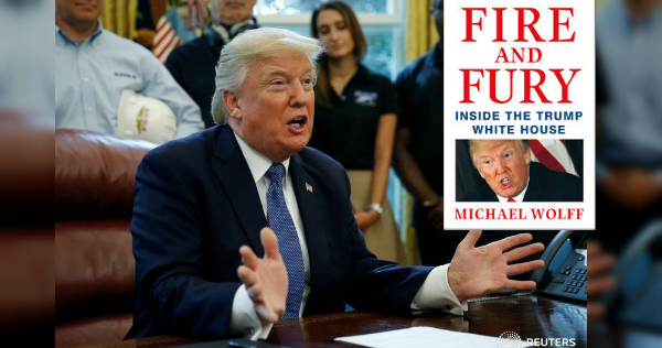 La editorial Henry Holt and Co. adelantó la fecha de lanzamiento del libro 'Fire and Fury', sobre el primer año de Donald Trump como presidente de EU.