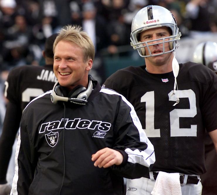 Jon Gruden volvió a los Raiders