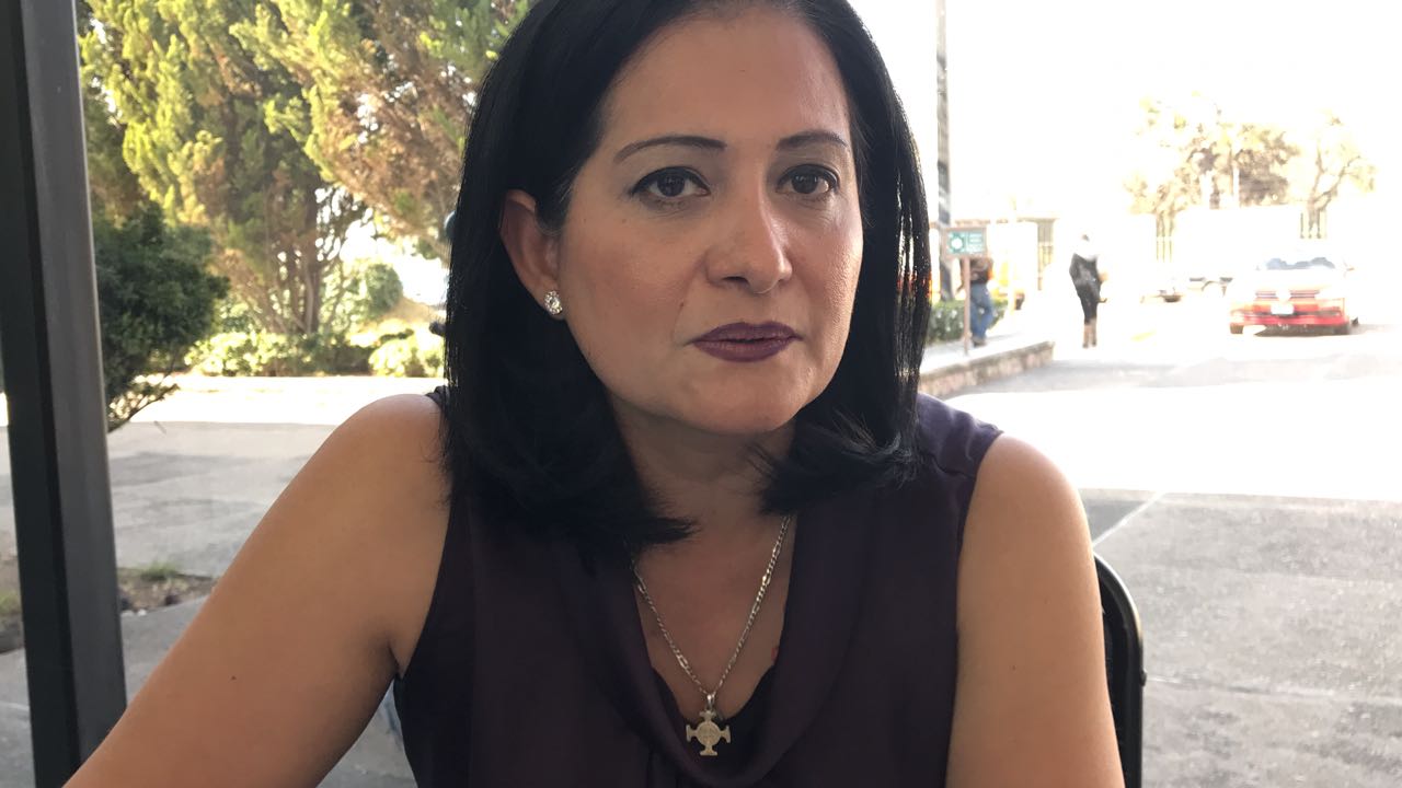 Alma Alcaraz Hernández, secretaria general del comité estatal de Morena