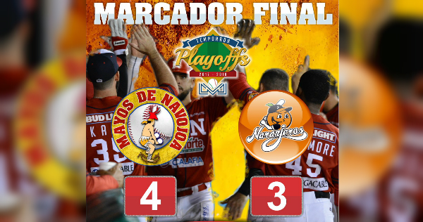 Los Mayos de Navojoa avanzaron a las Semifinales de la Liga Mexicana del Pacífico