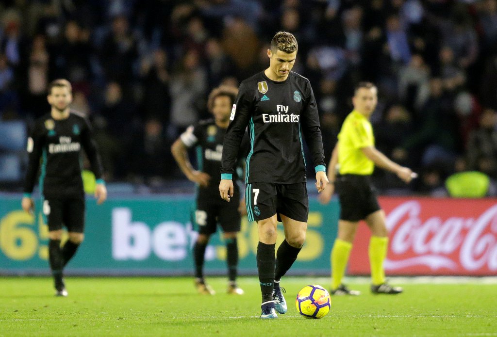 Real Madrid deja ir el triunfo ante el Celta de Vigo